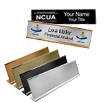 10W x 2H Aluminum Frame & Nameplate Inserts