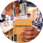 Cashier's Turn in Envelope