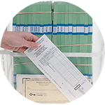 Deposit Bags with External Pocket