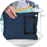 Large Zipper & Transit Bags 