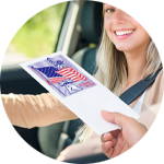 Patriotic Drive-Up Envelopes