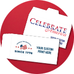 Patriotic Drive-Up Envelopes
