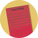 Safe Deposit Caution Cards