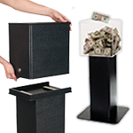 Pedestal Tip Boxes - Keyed Alike