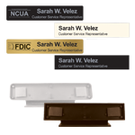 Plastic Frames & Nameplate Inserts