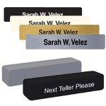 Rounded Desk Bars & Inserts