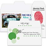 Stock Teller Envelopes